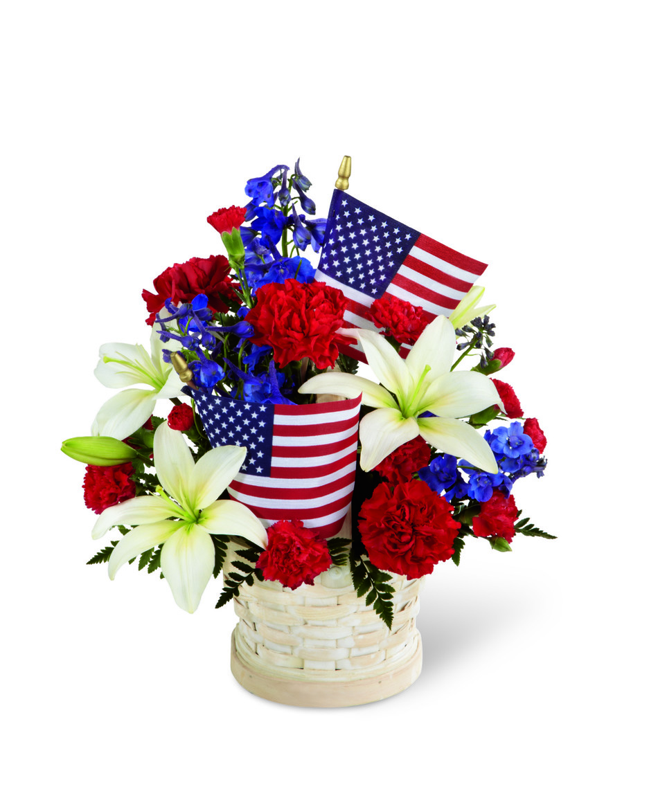 Fourth of July Flowers 