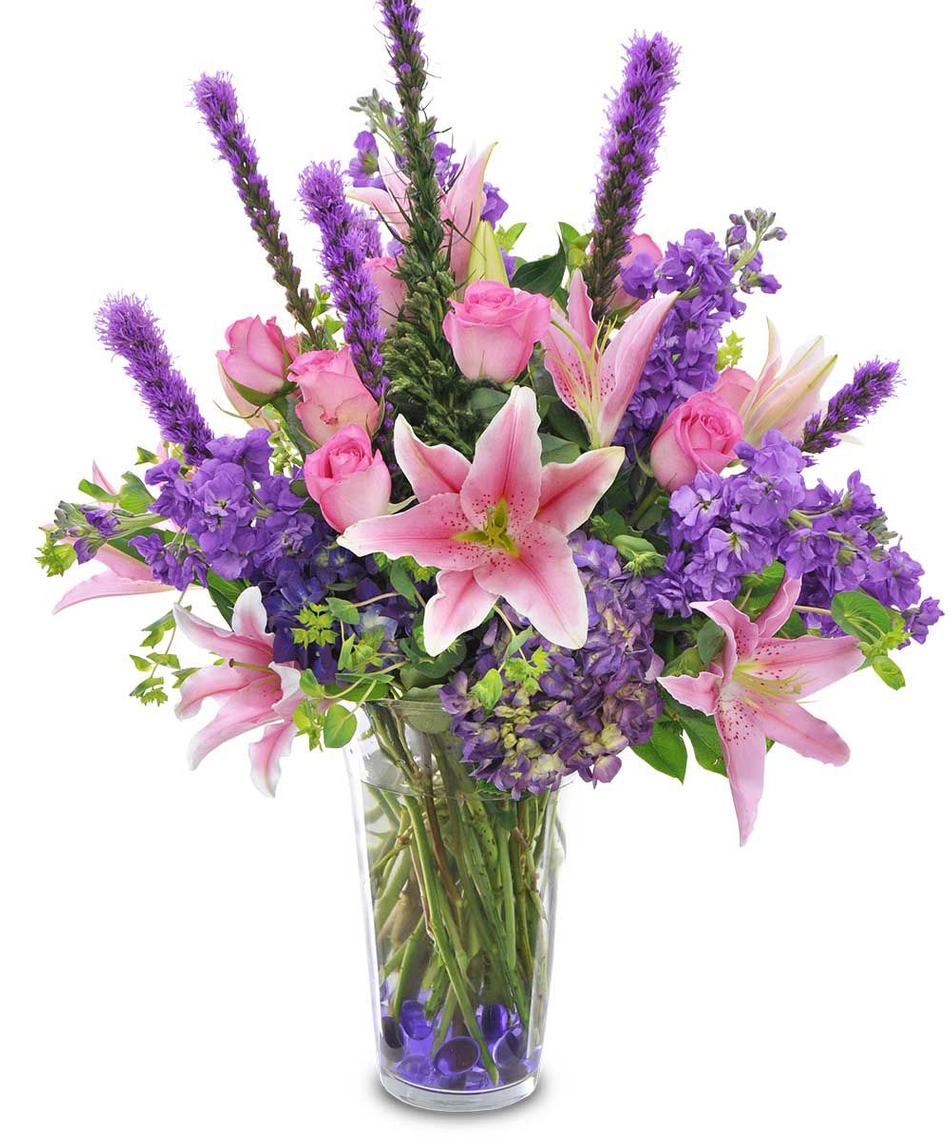 seasonal spring flowers