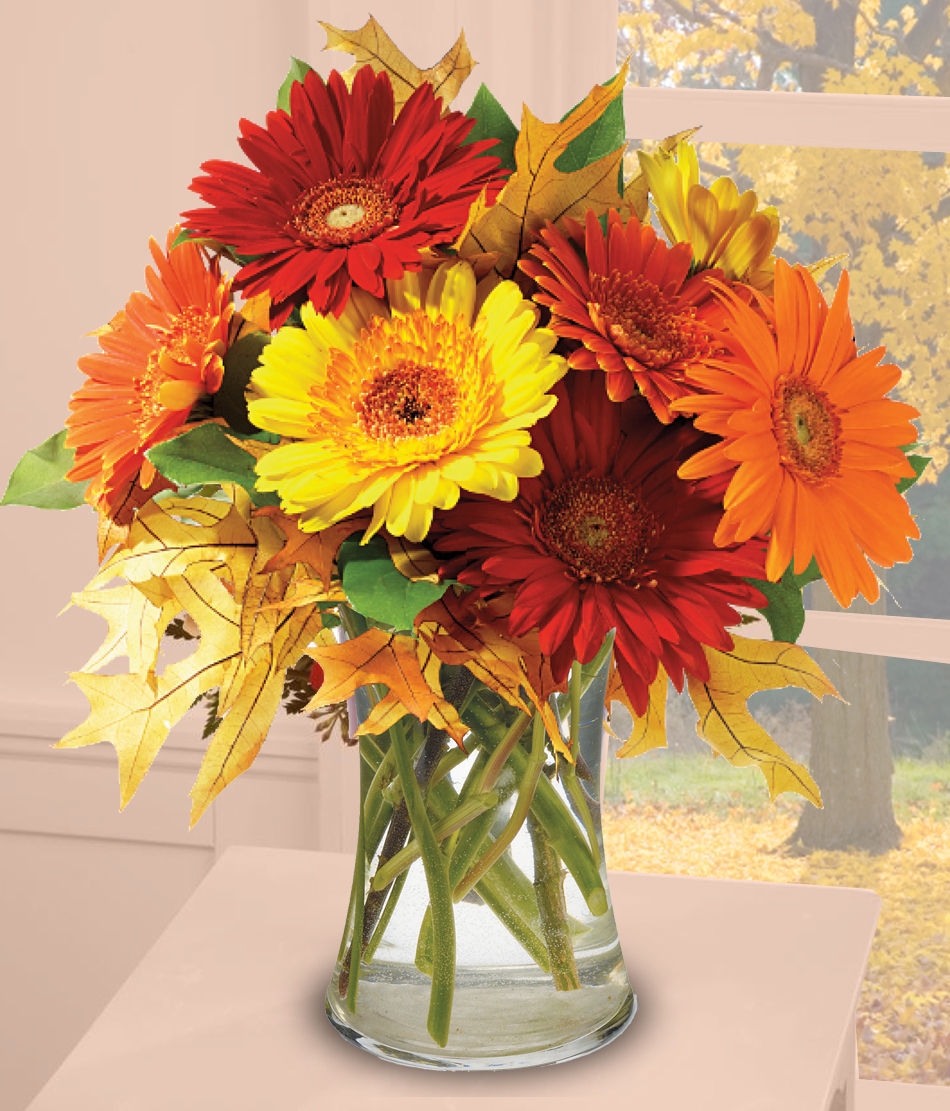 Halloween flowers