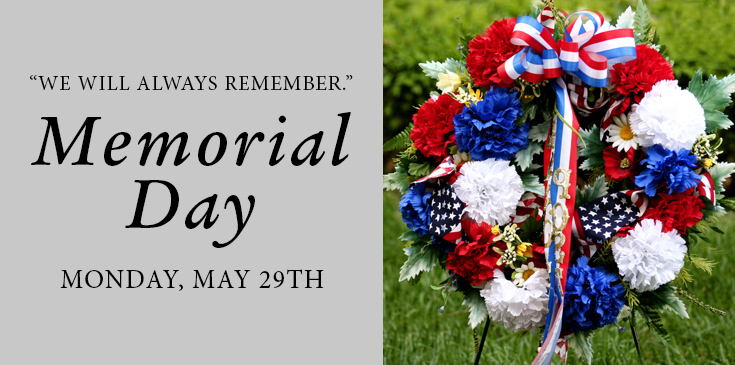 Summer Patriotic Cemetery Flowers with Red Roses Blue Roses and White Forget-me-nots headstone saddle arrangement Blue Spider Mums