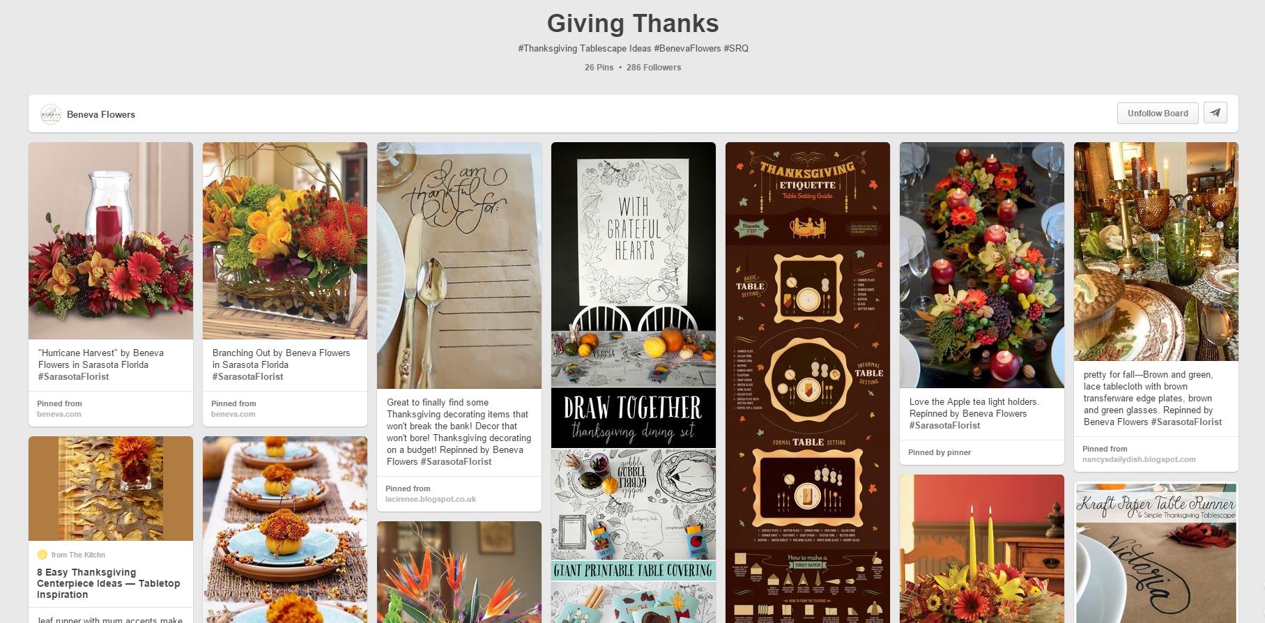 Thanksgiving Pinterest