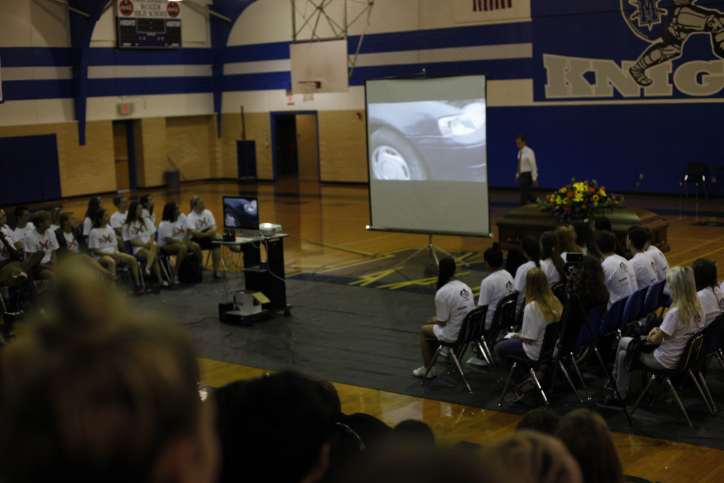 McCallum High School "Shattered Dreams" Project - Mock Funeral