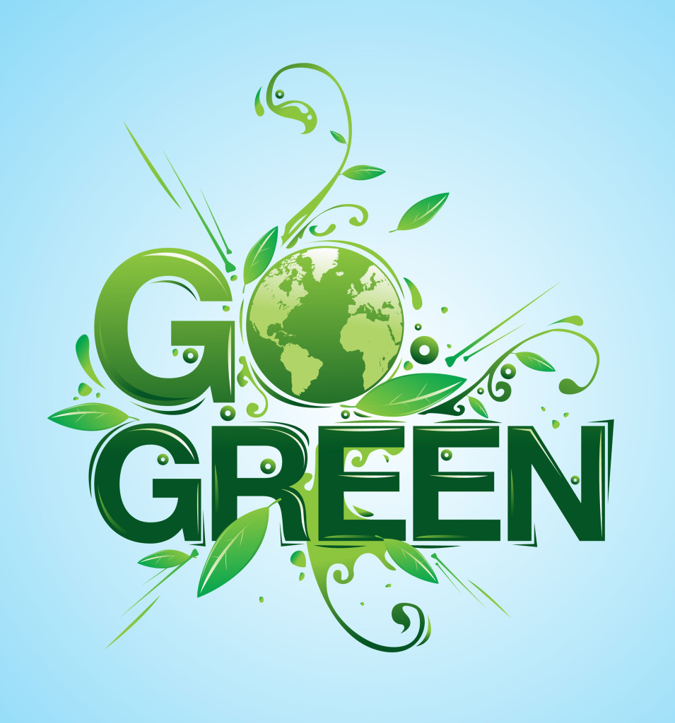 going green