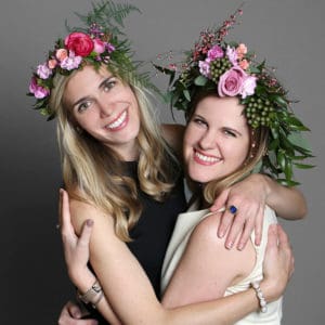 Kaitlyn and Arielle In Bloom Florist Orlando