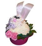 Bunny pom-pom makes a cute gift for the kiddos!