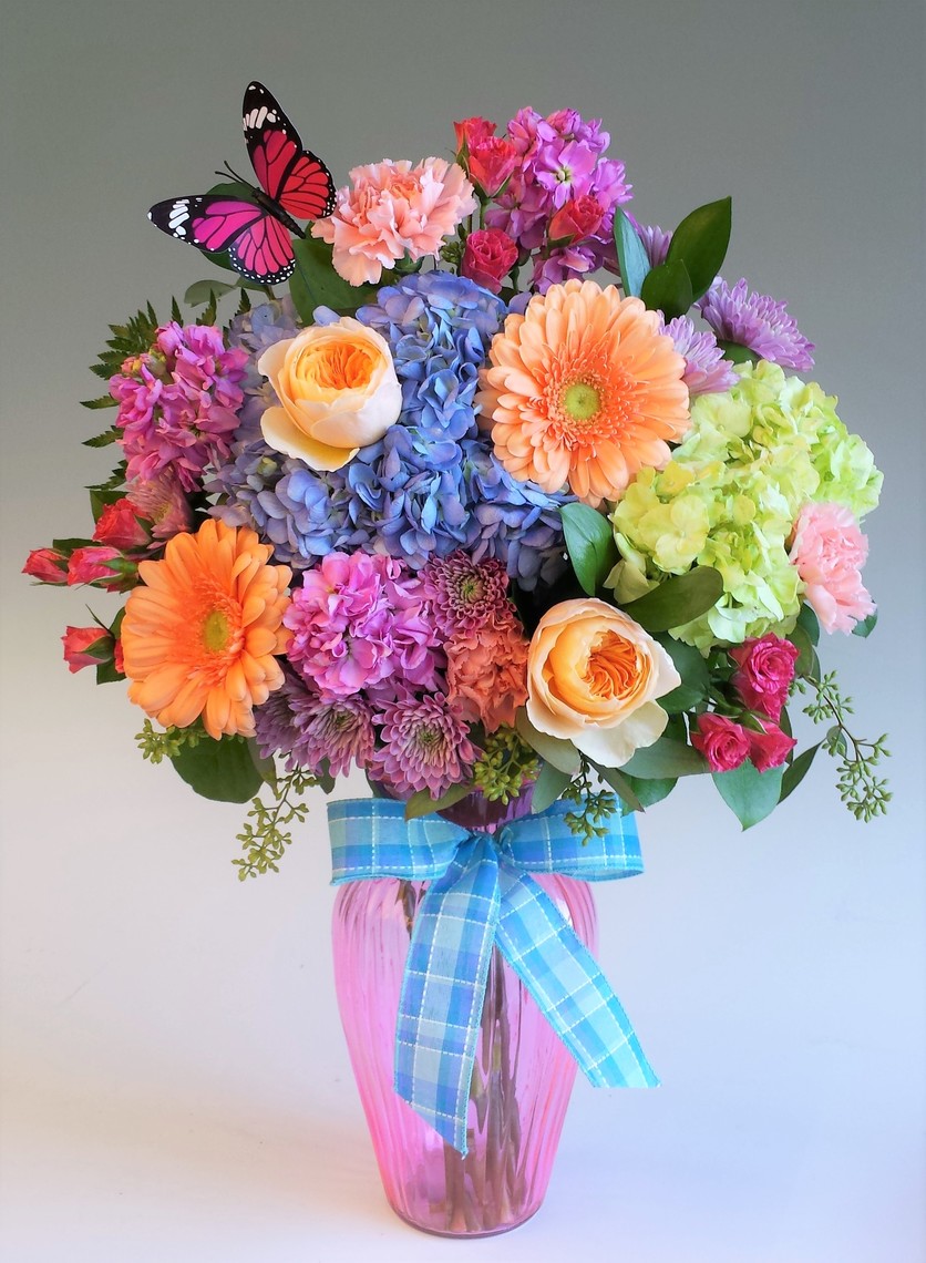 Birthday Bouquets featuring Gerbera Daisies