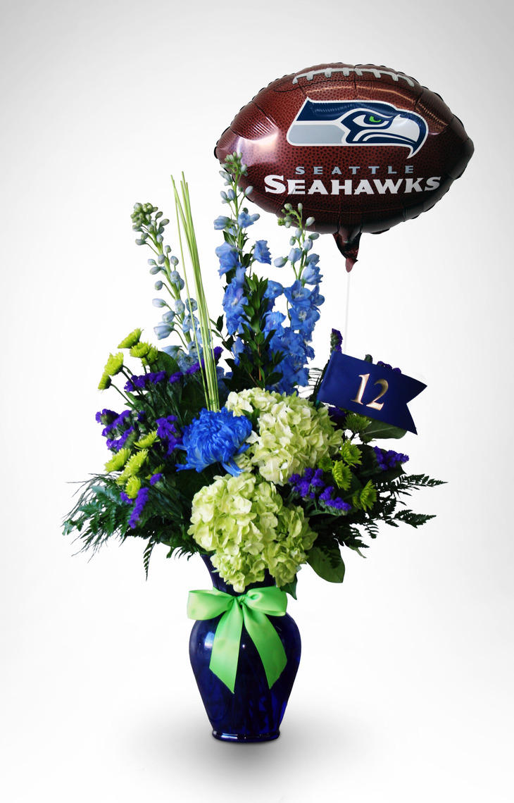 Seahawks Bouquet - Balloon Kings