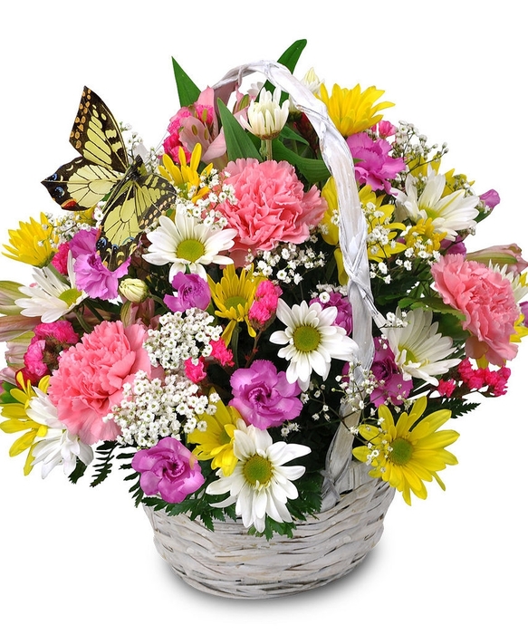Easter Basket of Blooms