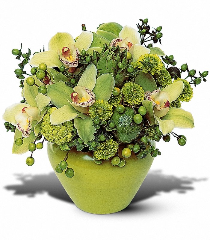 birthstone floral arrangement