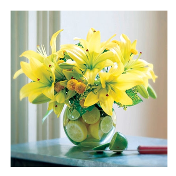 Lilies & Lemons arrangement from Peoples Flowers
