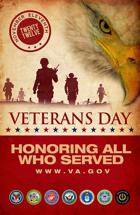Veterans Day 2012 poster