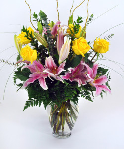 Easter Roses & Lilies