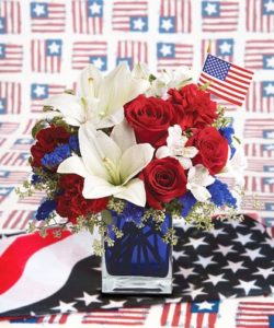 Patriotic Salute by Durocher Florist
