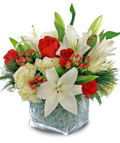 Holidays on Ice by Durocher Florist