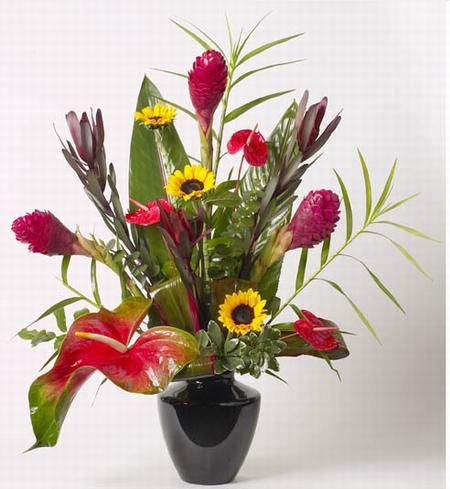 Sun Tropics bouquet by Adrian Durban Florist