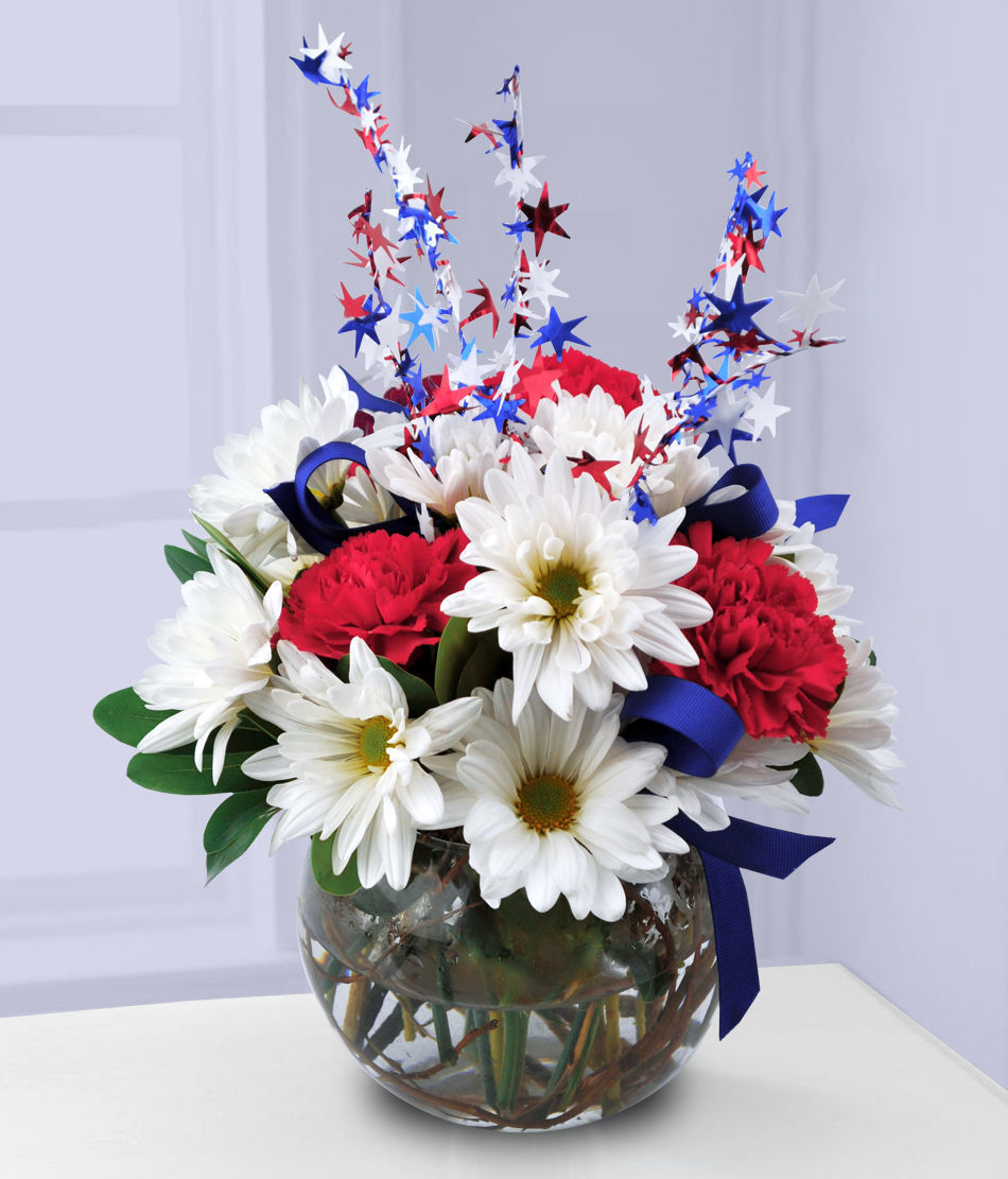 July 4th flowers