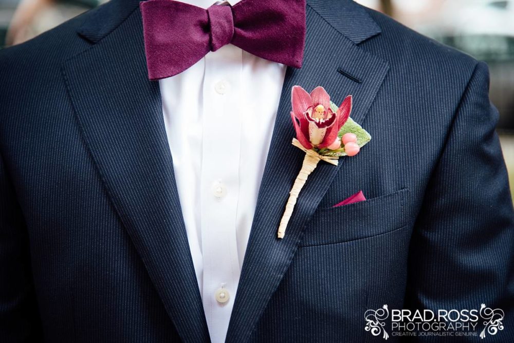 ORCHID BOUTONNIERE