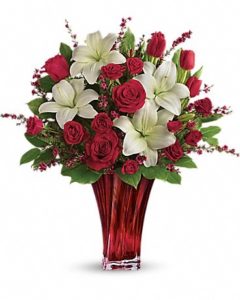 Love's Passion Bouquet by Mancuso's Florist