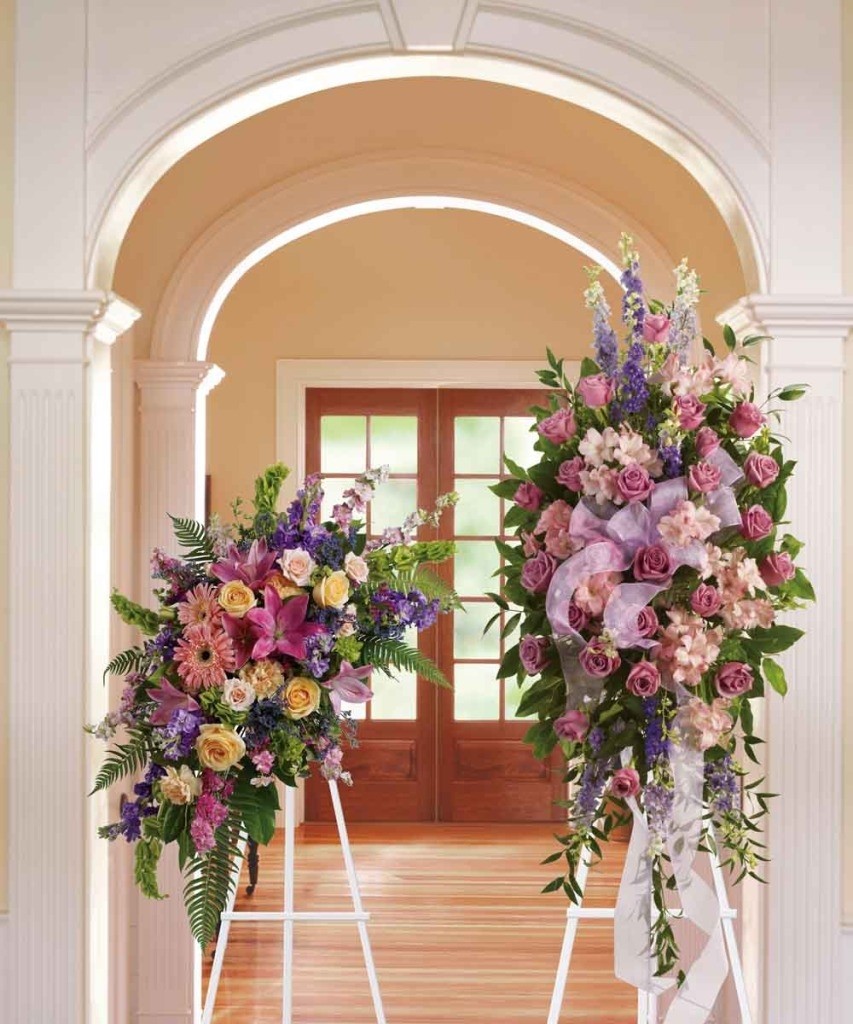 Heavenly Grace and Finest Farewells by Bosland's Flower Shop